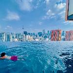 Lucentia Suites apartment by Infinity pool view