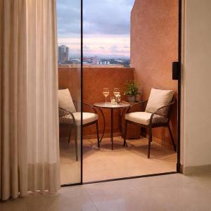 Premium studio with balcony and panoramic view