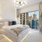 High Floor Burj view in Peninsula One Community Dubai 