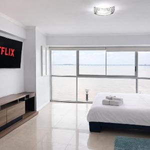 Suite moderna en Guayaquil con vista al río excelente ubicación