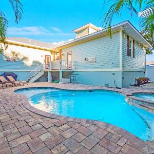 Surfs Up - 2 Blocks to Beach! Private Pool & Spa! by Anna Maria Life Vacation Rentals