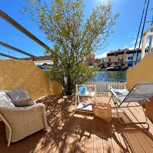 Maison à Port Grimaud avec WiFi et amarrage privé proche plage - FR-1-868-17