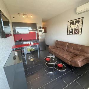 Studio cabine 2 couchages CAP D'AGDE NATURISME CN040-835