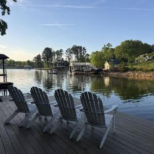 Private Lakefront Retreat w/ Dock Views + Firepit
