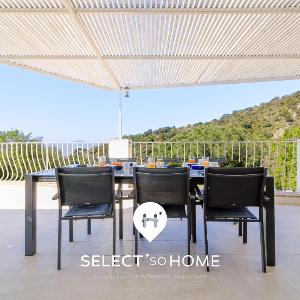 SELECT'soHOME - Duplex à 2 pas du village de Bormes-les-mimosas vue mer terrasse XXL pour 6 personnes ! - LUMA