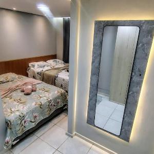 Apartamento térreo até 6 pessoas  com piscina e próx a praia