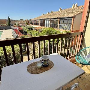 Studio cosy avec clim piscine plage du Grazel à 300m - GN020-210