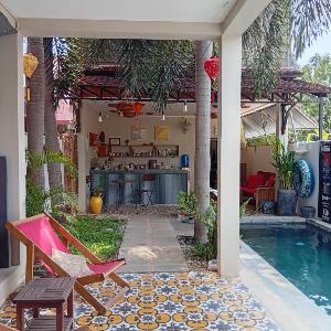Luna House Container flat private swimming pool