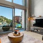 Modern Luxury Living with Lion's Head View