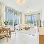 Elegant 2BR Maid Room Canal Front Skyline View