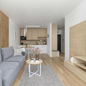 Sunday Klimatyzowany Apartament z Parkingiem i Balkonem oraz SPA by Noclegi Renters