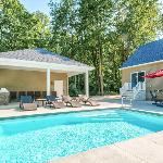 6 Bedroom w/Swimming Pool Fire Pit & Home Theater - Walk to Beach South Haven Michigan
