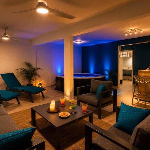 Villa Rèv Lanmè - Lounge & Jacuzzi