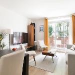 42 m apartment with balcony and air conditioning 