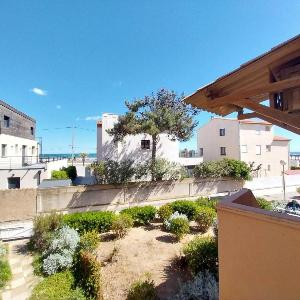 Coquet T2 classé Meublé de Tourisme 4 couchages 1er étage Narbonne Plage