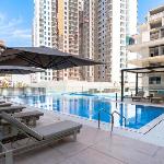 Cozy Studio with Pool and Gym near Miracle Garden 