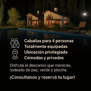 ALAMEDAS del SUR CABAÑAS