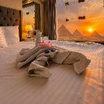 Montou Pyramids view
