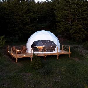 Kelly Canyon Geodesic Dome - Valley View