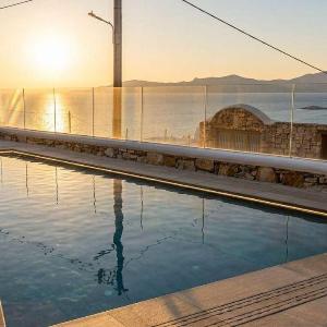 Ultimate Mykonian Villa with Pool Jacuzzi and View