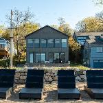 Obsidian Shores Waterfront House on Crystal Lake with Private Beach Access