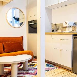 Studio looké au pied du port