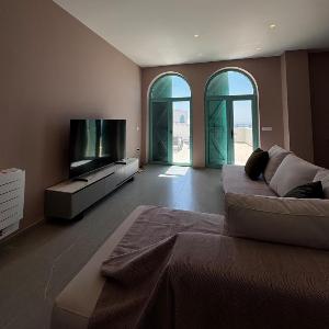 Azure Vista Two Bedroom Apartment Santorini Drymades