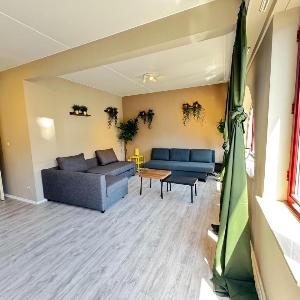 Apartment in Antwerp with garden view