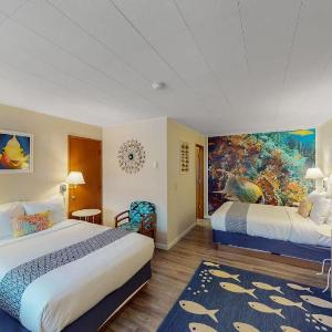 Spacious 2-room combo close to Bandon with cable WiFi mini-fridge - dogs OK