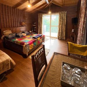 Stay in Greater Noida Green Verandah 1BHK Wooden House