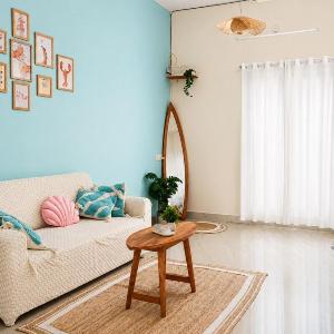 seastheday A cozy AC 2BHK near Varkala cliff