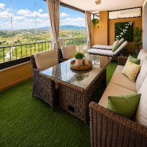 Golf & montaña Terraza privada