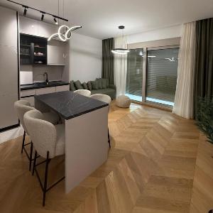 Apartment Ljuta with Sea View