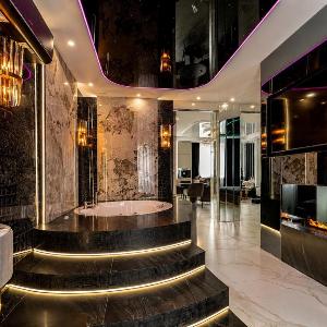 Apartament z Jacuzzi Warszawa Centrum - Romantic Bliss