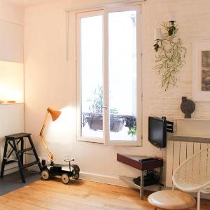 Charming studio with courtyard near Père-Lachaise