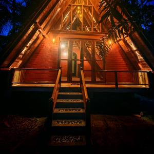 Paddy field Whispering wind Cabin