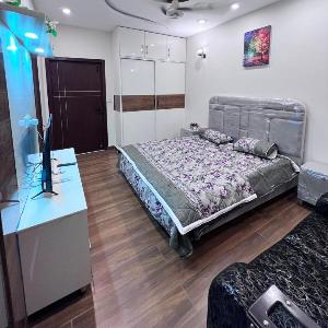 DHA Phase 9 Luxury 3BR 4 ACs Home Office Family Stay