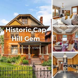 Historic Cap Hill Gem Prime Location I Walkable