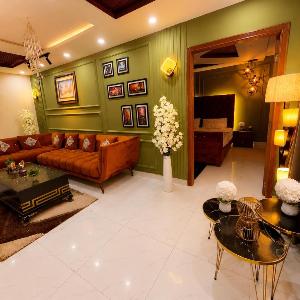 2 Bedroom Apartment3 AC Snacks & Free Parking Bahria Town Lahore