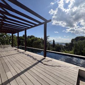 ref90 maison avec piscine et vue mer