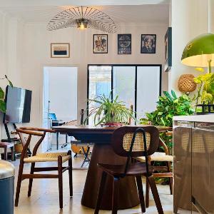 Rooftop terrace with Montpellier views