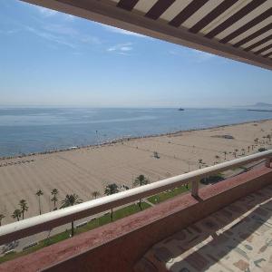 Ático dúplex frente al mar piscina - 6 pers. - ES-314-46