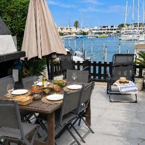 Marina d'exception grande terrasse et vue panoramique