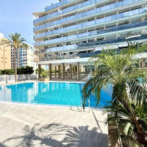 Stylish Benidorm apartment pools sauna terrace