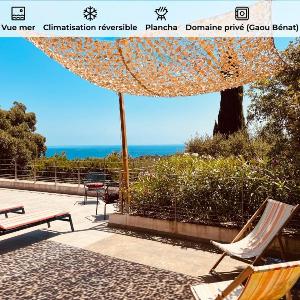 Villa climatisée vue mer - 6 pers. - FR-1-900-3