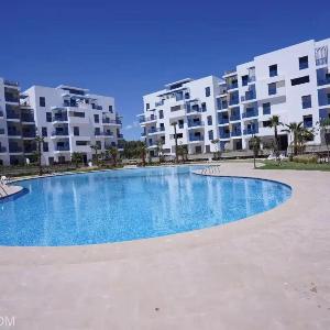 Charming 1-Bedroom Apartment in Martil with pool