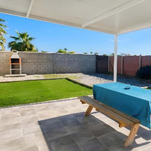 Casa cerca de la playa en el palmar con jardin y barbacoa