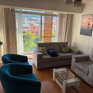 One Room partment facing a park in cusco