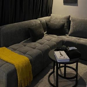 Soft studio with a quiet design
