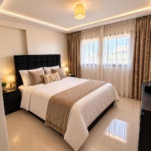 Luxury Apartment with AC Near Ibn Battouta Stadium
